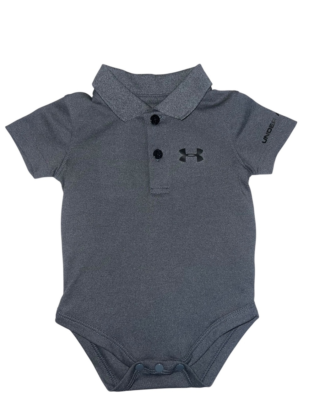 Under Armour Charcoal Polo Bodysuit